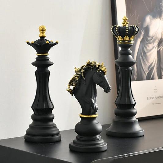 פסלון שחמט  עיצוב שולחן לחדר